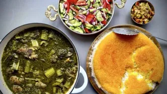 ناهار امروز: طرز تهیه خورش کرفس با غوره؛ خورشتی خوش‌عطر و ملس برای یک سفره ایرانی!