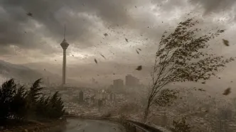 پیش‌بینی افزایش وزش باد در تهران