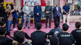 بازدید دبیرکل کمیته ملی المپیک از اردوی تیم ملی تکواندو/ علی‌نژاد: تکواندو همواره به ورزش ایران کمک کرده است