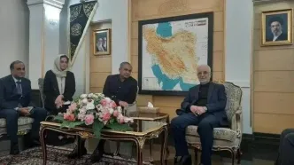 وزیر کشور پاکستان با استقبال مومنی وارد تهران شد