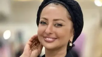 نفیسه روشن سیاه‌پوش شد/ عکس