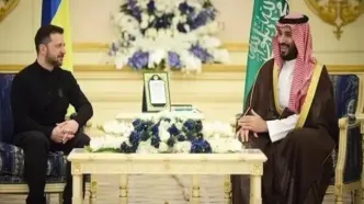 رایزنی زلنسکی و بن سلمان برای تقویت همکاری های نظامی