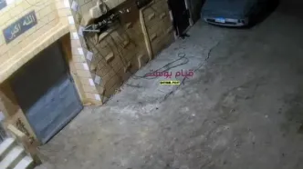 لحظه وقوع زلزله 5.5 ریشتری در مصر
