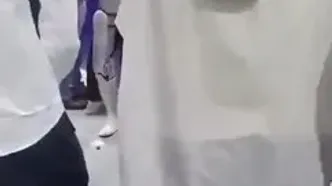 لحظه تشنج یک ربات انسان‌نما