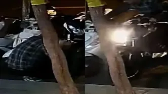 فیلم لحظه سرقت خونسردانه موتور 800 میلیونی یک جوان مقابل باشگاه/ چهره این دزد را می شناسید + گفتگو
