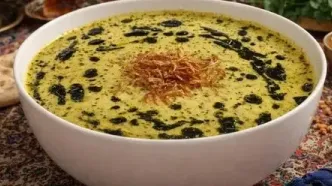 ناهار امروز: آش محلی ساده و خوش‌طعم خراسانی با رشته، ماست و دوغ!