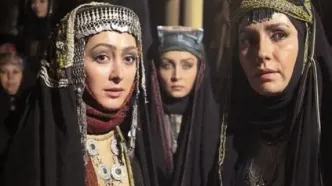 استایل خوشرنگ الهام حمیدی، بازیگر مختارنامه، در هلند