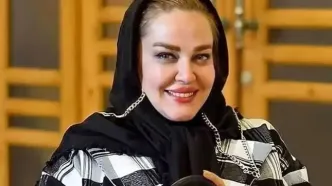 بهاره رهنما در کنار برادرش، رهام رهنما