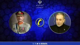 تماس تلفنی وزیر امور خارجه با فرمانده ارتش پاکستان