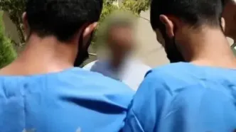 لحظه تلخ رویارویی کودک با سارقان خانه‌شان در چهارباغ کرج/ خیلی نامرد بودید که مرا پیش خانواده ام کتک زدید!