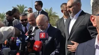 قالیباف در عراق: نیروهای آمریکایی دنبال برنامه برای خروج آبرومندانه از منطقه هستند/ رئیس مجلس با حضور در محل شهادت حاج قاسم سلیمانی و ابومهدی المهندس: بدانید که تا به نتیجه رساندن آرمان‌های شما از پا نخواهیم نشست