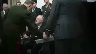 سفر به تاریخ؛ ویدئویی رنگی شده از چرچیل، استالین و روزولت در تهران؛ سال 1322