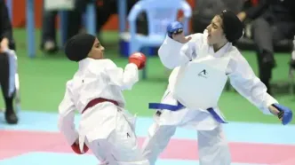 پایان رقابت‌های بانوان کاراته شوتوکان JKA کشور در منطقه آزاد انزلی