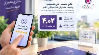 بانک ایران‌زمین در نظرسنجی بانک مرکزی از مشتریان امتیاز بالایی کسب کرد