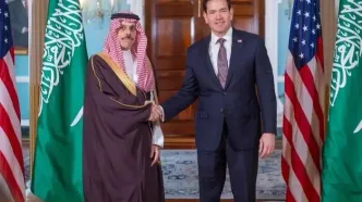 بن فرحان و روبیو در واشنگتن دیدار کردند