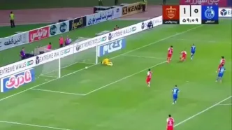 ویدیو: گل اول استقلال به پرسپولیس توسط یاسر آسانی