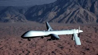سومین پهپاد MQ-1 آمریکا در آسمان تنگه هرمز منهدم شد
