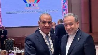 دیدار عراقچی و بدر عبدالعاطی در دهلی نو