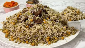 ناهار امروز: طرز تهیه ماش پلو اصفهانی؛ یک غذای سنتی خوش‌عطر و ساده که با چند ماده اولیه آماده می‌شود!
