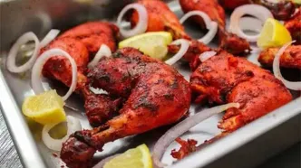 طرز تهیه مرغ بریان مجلسی با مرینیت مخصوص