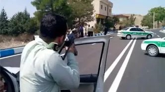 تبادل آتش بین 5 سارق مسلح و پلیس در تهران /  یک سارق کشته شد