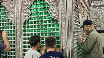 حضور قالیباف در حرم مطهر حضرت عبدالعظیم حسنی (ع)