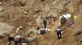 ریزش تونل معدن و جان‌باختن یک نفر در جریان برداشت غیرمجاز