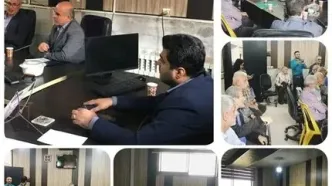 برگزاری نشست مشاوره‌ای بیمه دی و صندوق بازنشستگان فولاد در مازندران