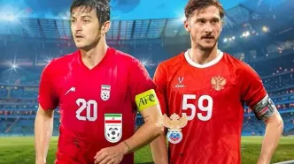 پوستر جالب فدراسیون روسیه برای دیدار برابر ایران منتشر شد