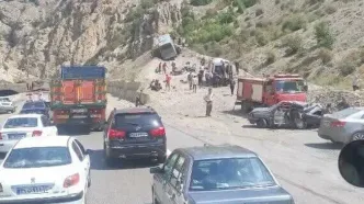 ویدئو این تصادف در جاده شمال امروز پربازدید شد