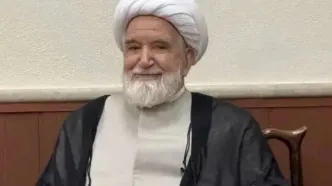 دیدار مهدی کروبی با اعضای مجمع مدرسین و محققین حوزه علمیه قم/عکس
