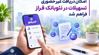 دریافت تسهیلات غیرحضوری با اپلیکیشن فراز بانک ایران‌زمین ممکن شد