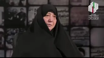 روضه‌خوانی فرزند آیت‌الله مجتبی خامنه‌ای برای مادرش