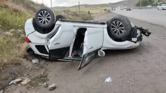 تصادف مرگبار ۲ خودرو در محور آشخانه ـ جنگل گلستان با سه فوتی
