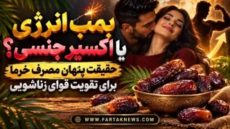 بمب انرژی یا اکسیر جنسی؟ حقیقت پنهان مصرف خرما برای تقویت قوای زناشویی