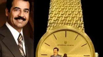 کلکسیون ساعت های سوئیسی سفارشی صدام حسین/ تصاویر