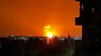 انفجار مهیب در نزدیک فرودگاه بین المللی سوریه