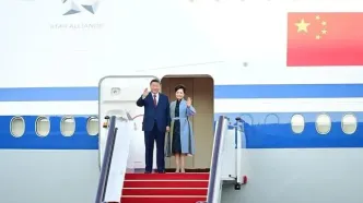 شی جین‌پینگ پکن را به مقصد واشنگتن ترک کرد