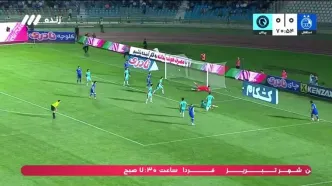 ببینید؛ خلاصه بازی استقلال 1 - پیکان 0