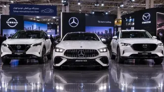 رونمایی از خودروهای جدید در نمایشگاه خودرو تهران / از مرسدس بنز GT 63 تا بازگشت رنو کولئوس + فیلم