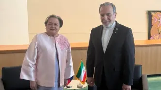 دیدار وزیر امور خارجه ایران و فیلیپین در حاشیه مجمع عمومی سازمان ملل