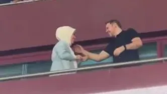 خوشحالی دختر اردوغان از گلزنی محمد صلاح