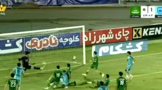 ویدئو: گل اول چادرملو مقابل شمس آذر