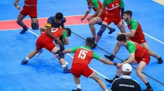 تیم ملی کبدی مردان برابر تایلند پیروز شد