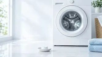 جرم گیری ماشین لباسشویی ال جی با قرص کالگون؛ روش صحیح و نکات مهم