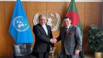 دیدار عراقچی با رئیس مجمع عمومی سازمان ملل متحد