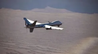 سپاه یک پهپاد MQ-9 را در آسمان قشم منهدم کرد