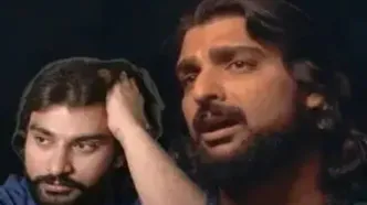 اجرای آهنگ «منو ببخش» ناصر عبداللهی توسط پسرش/صدایی که با پدر مو نمی‌زند/ویدیو