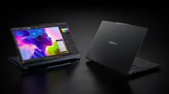 لنوو از لپ‌تاپ‌های جدید سری یوگا با تراشه RTX Spark رونمایی کرد