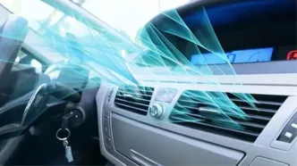 خلاقیت جالب یک راننده برای خنک کردن مسافران